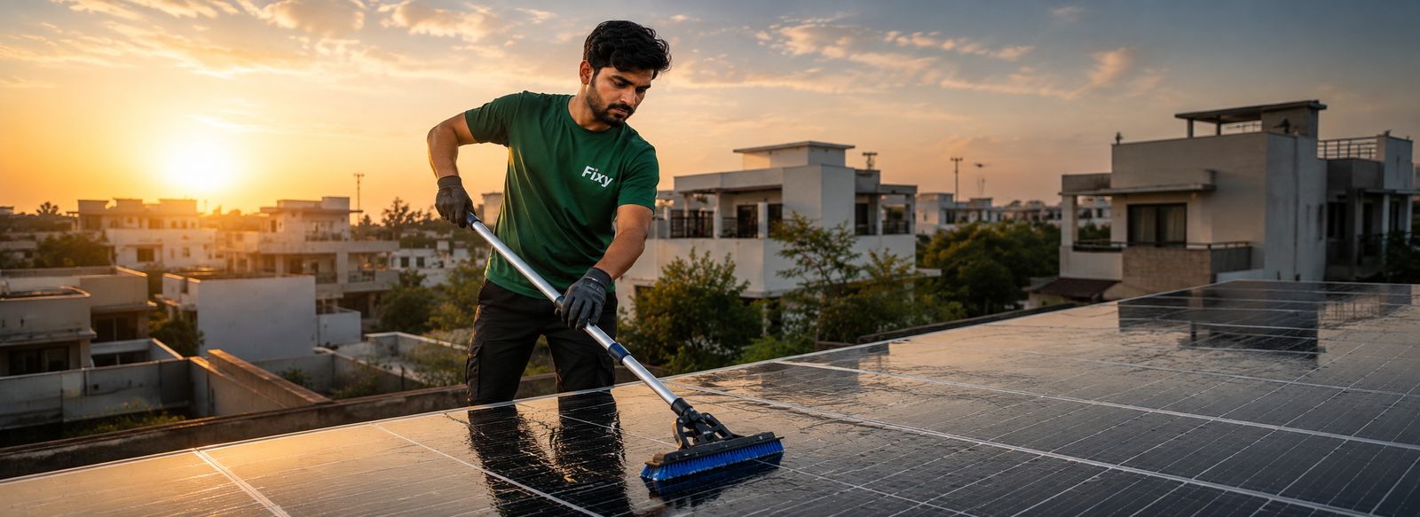 Solar Panel Cleaning Services