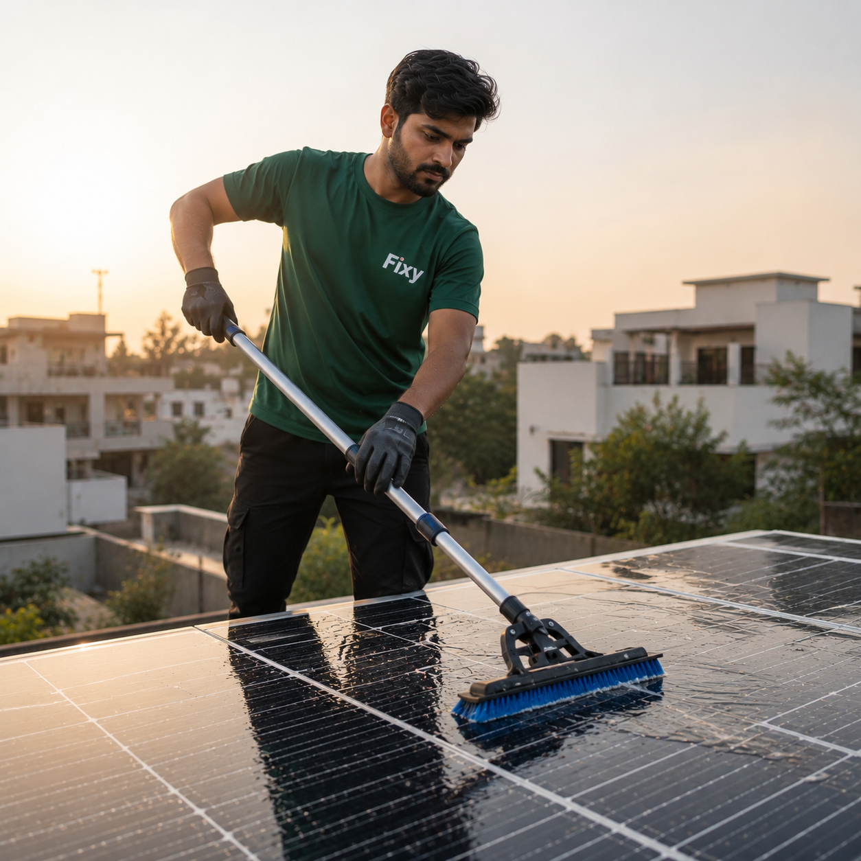 Solar Panel Cleaning Services