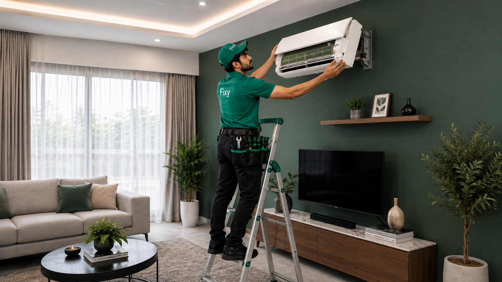 AC Mounting and Dismounting