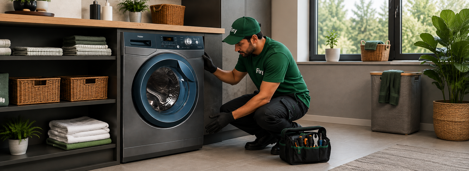 Automatic Washing Machine Installation