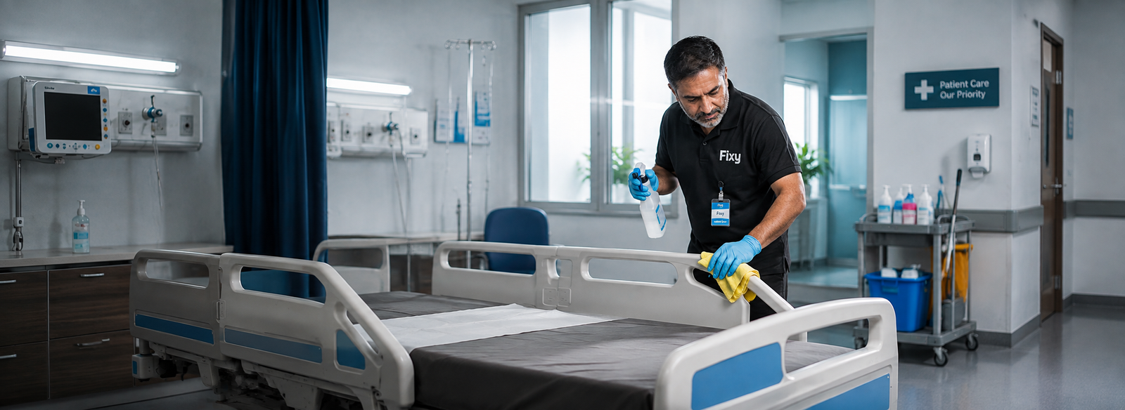 Hospital Deep Cleaning