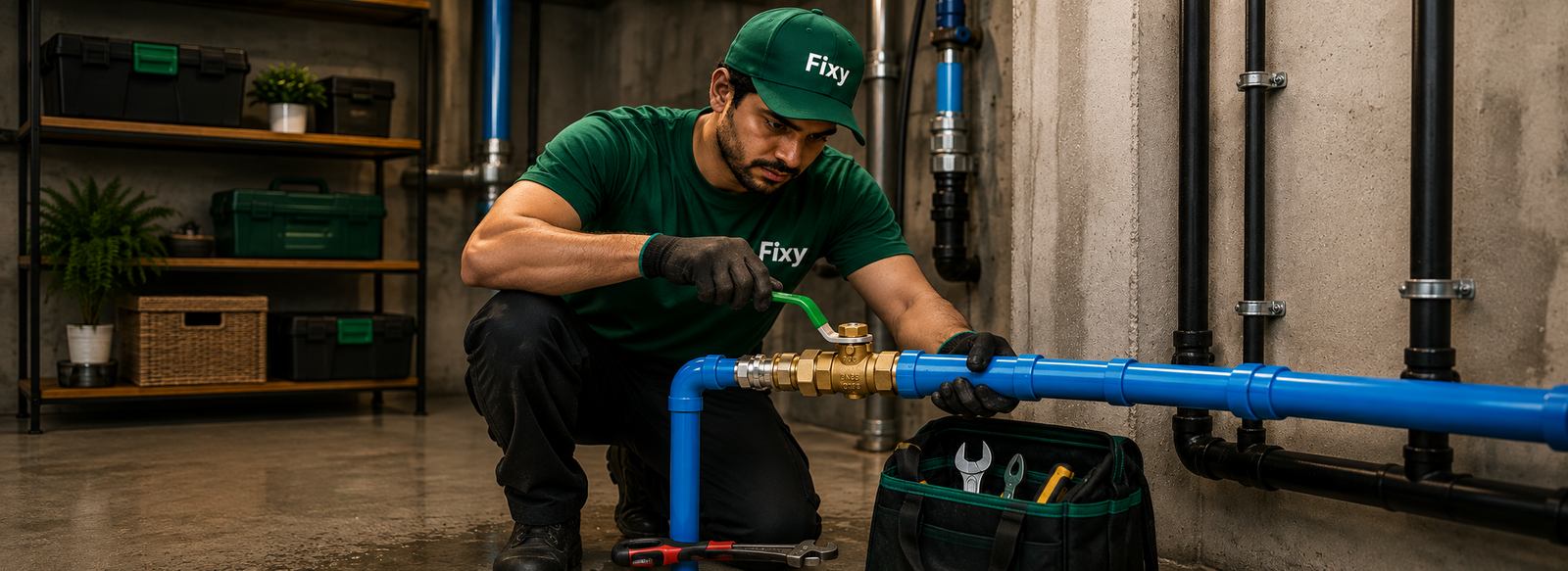 Handle Valve installation