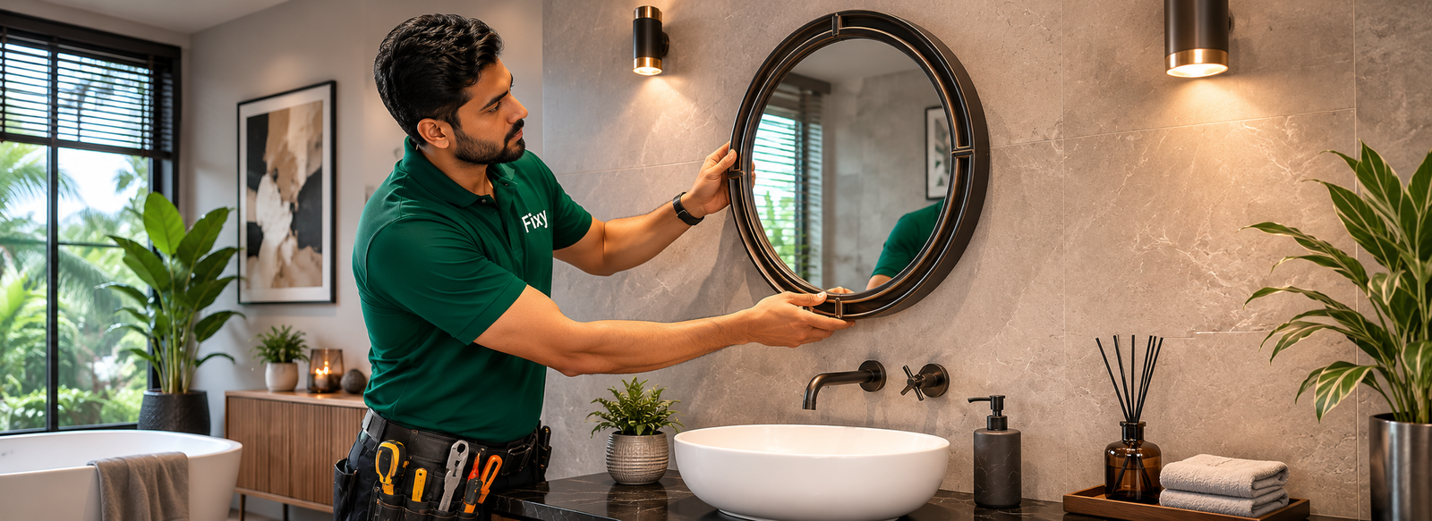 Mirror Hanging