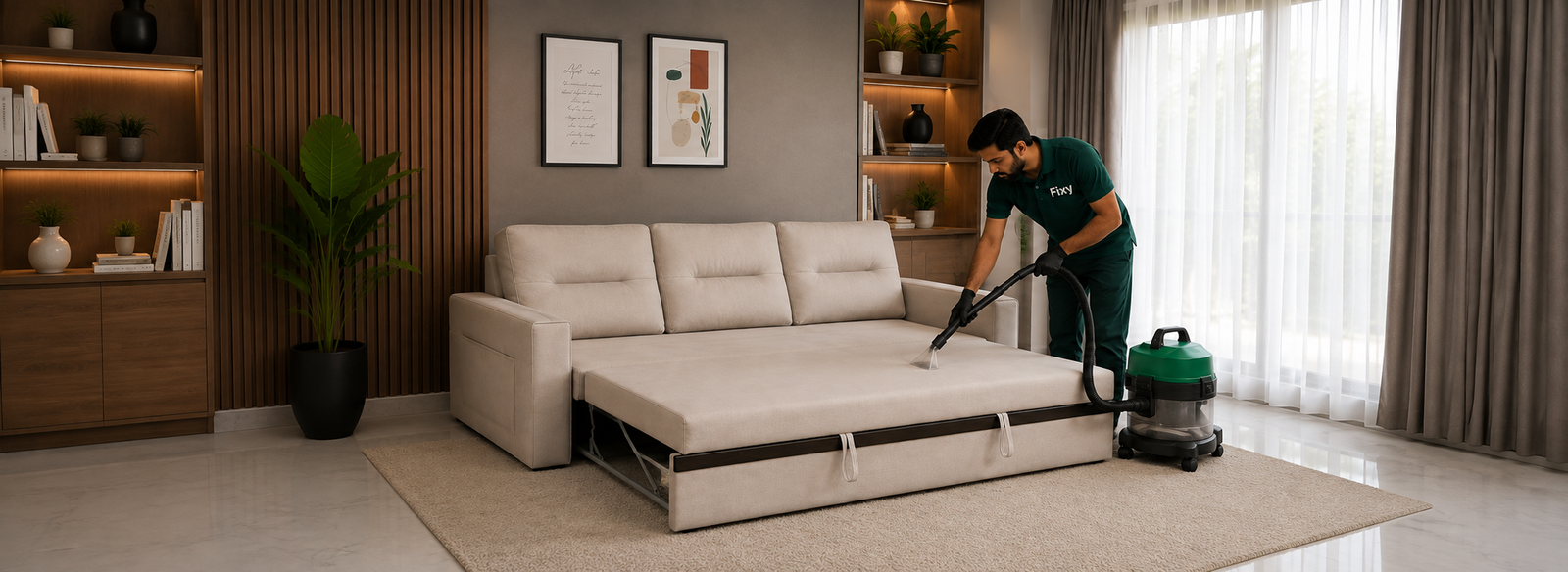 Sofa Cum Bed Cleaning