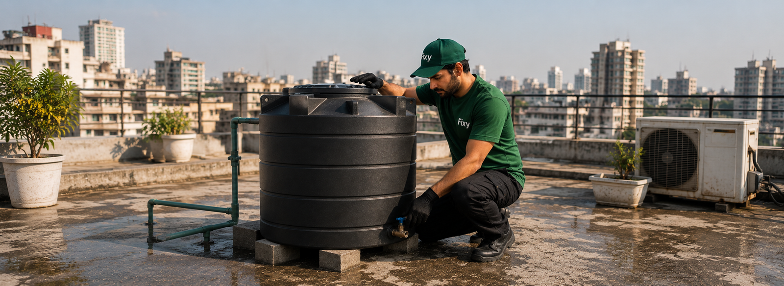 Water Tank Installation