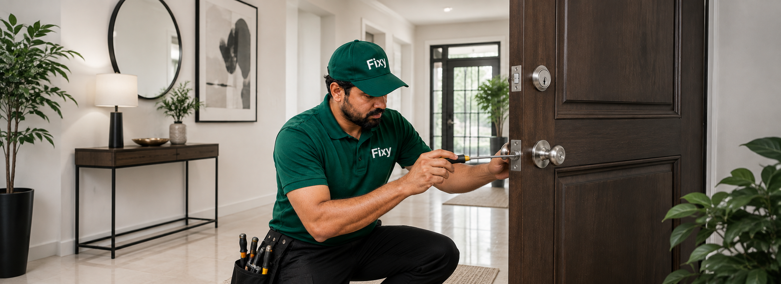 Door Lock Installation