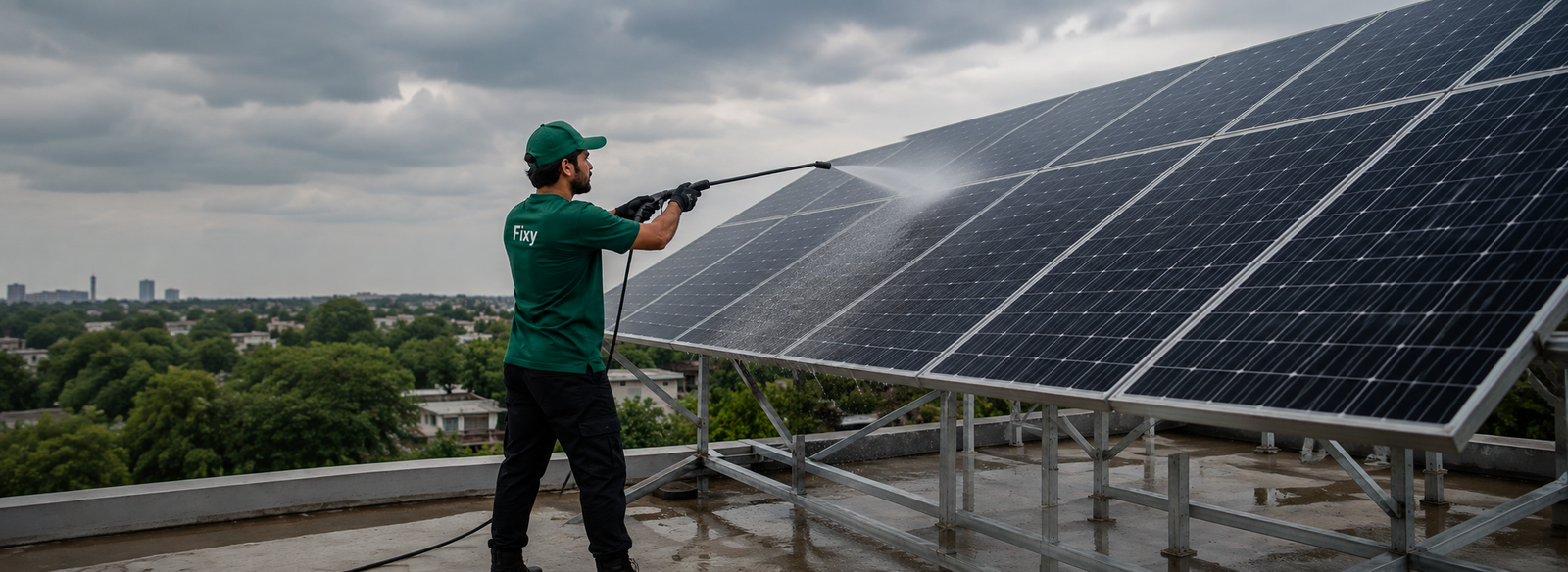 Solar Cleaning Services -20KW to 40KW Per KW