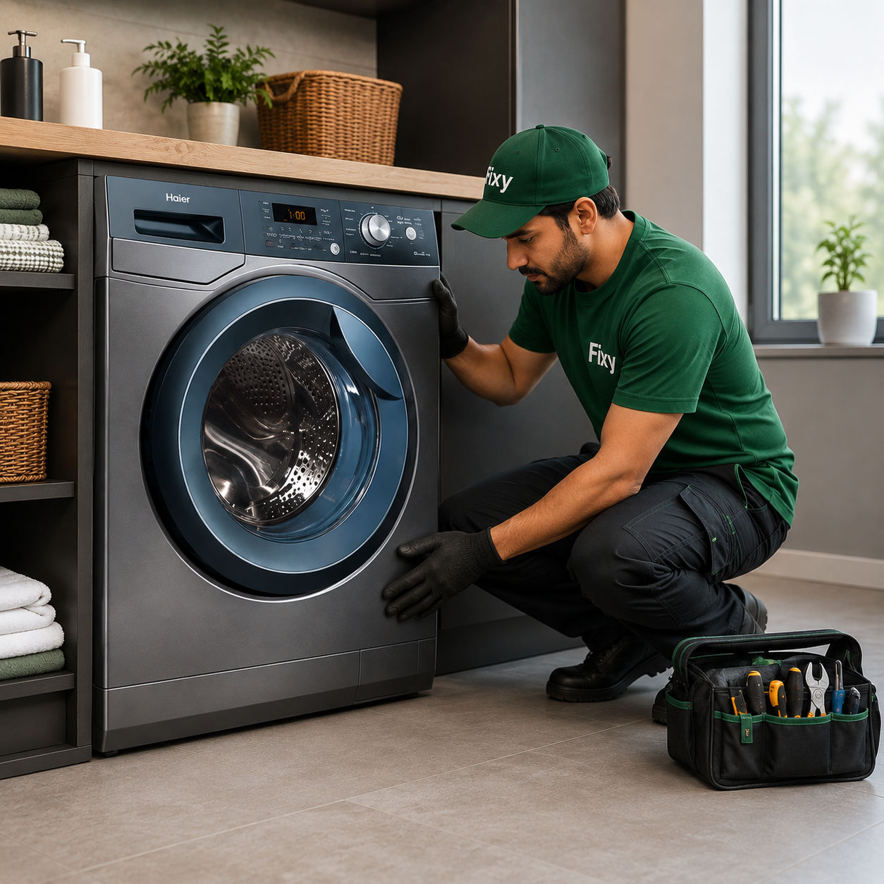 Automatic Washing Machine Installation