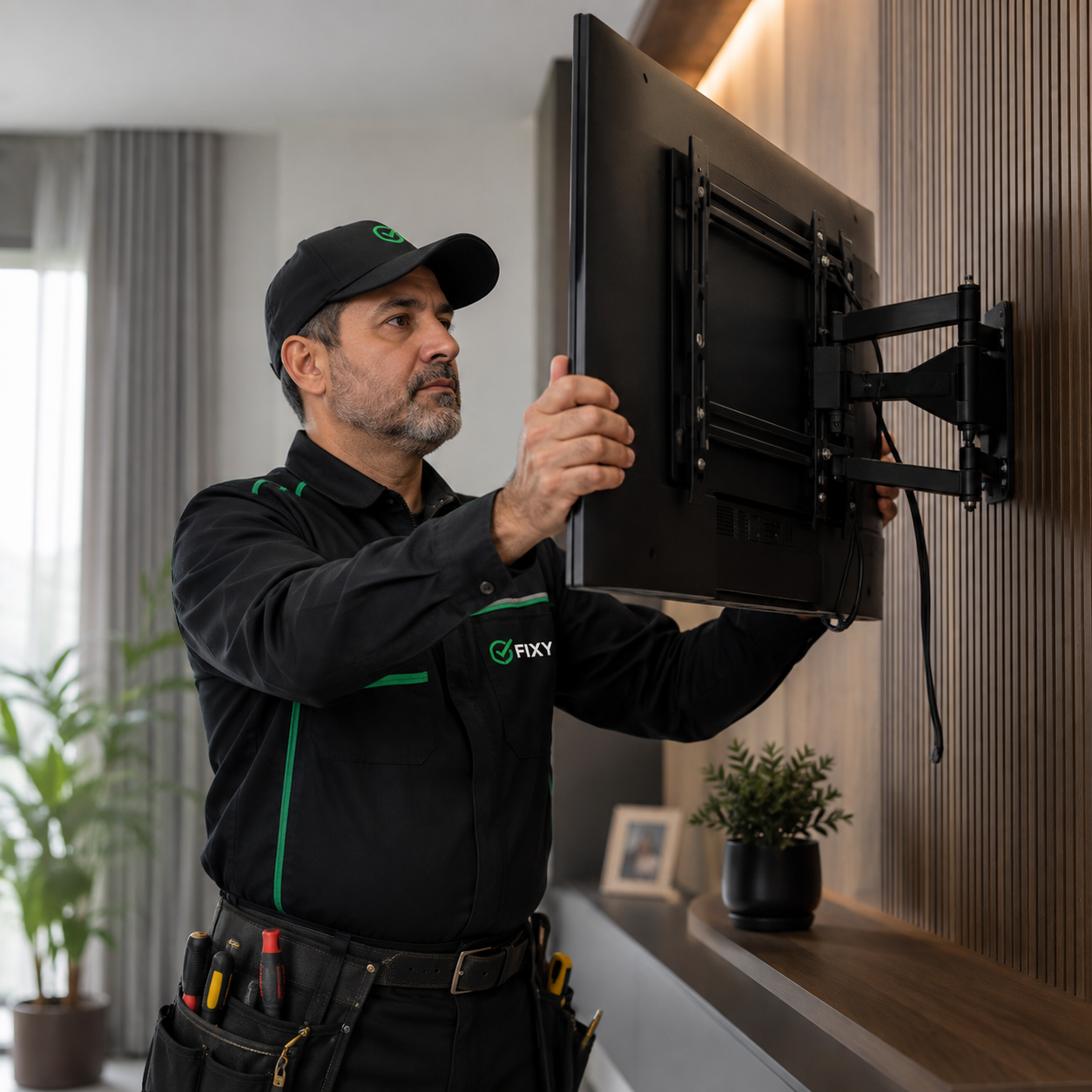 LED TV or LCD Mounting