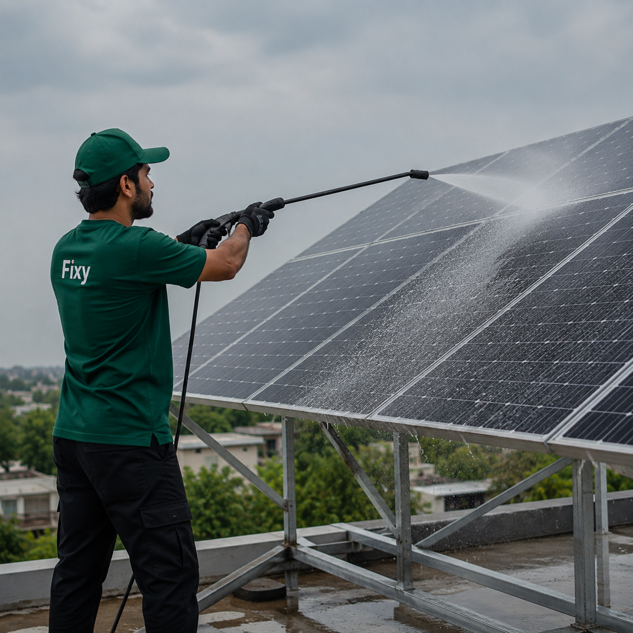 Solar Cleaning Services -20KW to 40KW Per KW